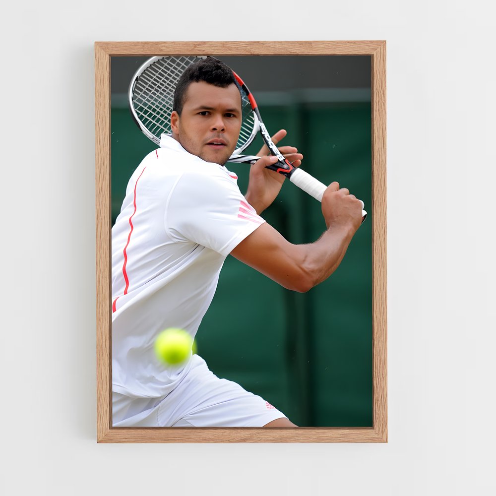 Poster Swing de Tsonga – affiche Tennis (vue 4)